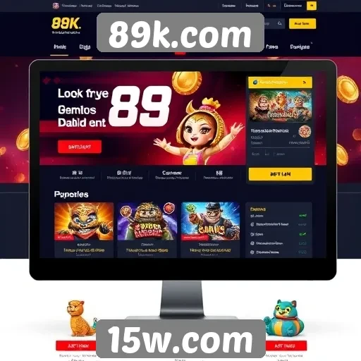 Interface do usuário do 89k.com é bem avaliada